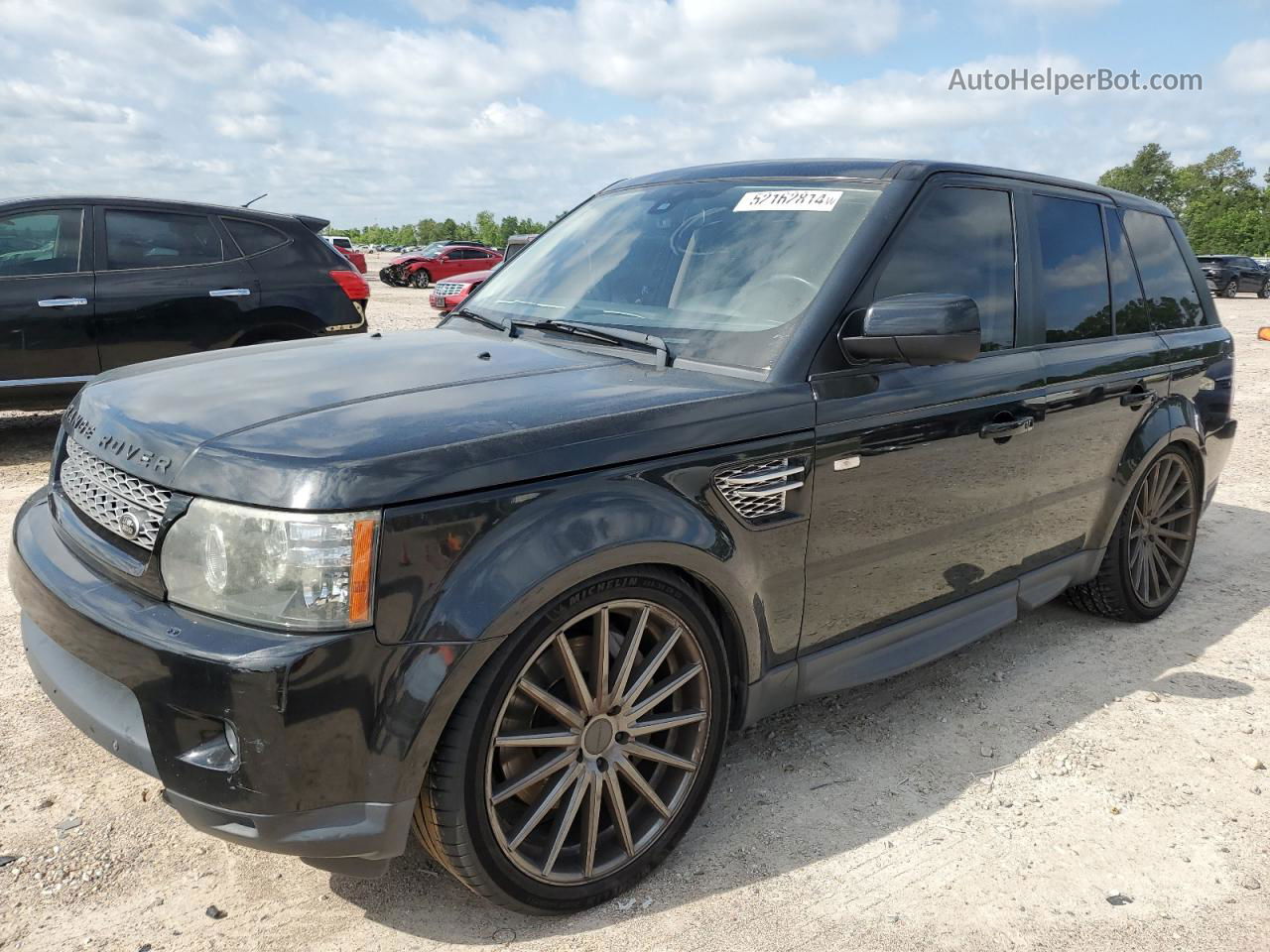 2011 Land Rover Range Rover Sport Sc Black vin: SALSH2E4XBA290603