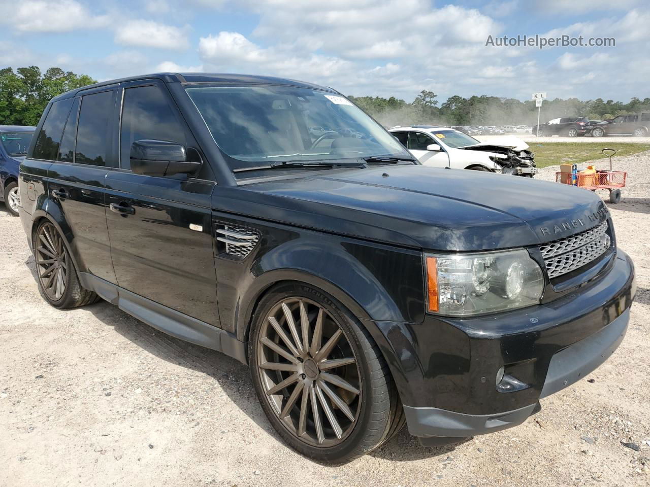 2011 Land Rover Range Rover Sport Sc Black vin: SALSH2E4XBA290603