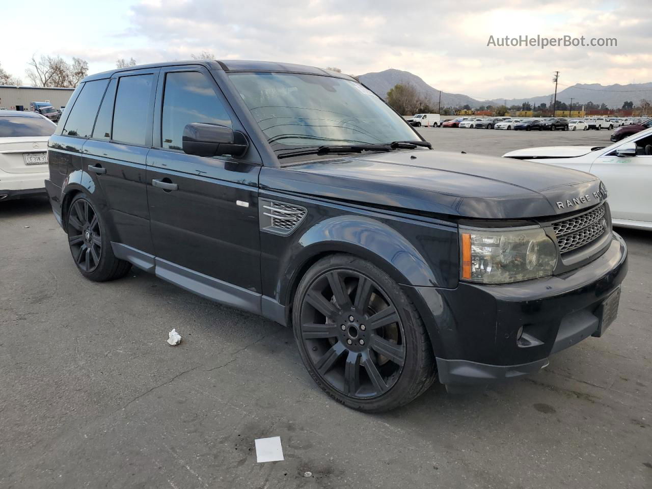 2011 Land Rover Range Rover Sport Sc Черный vin: SALSH2E4XBA716158