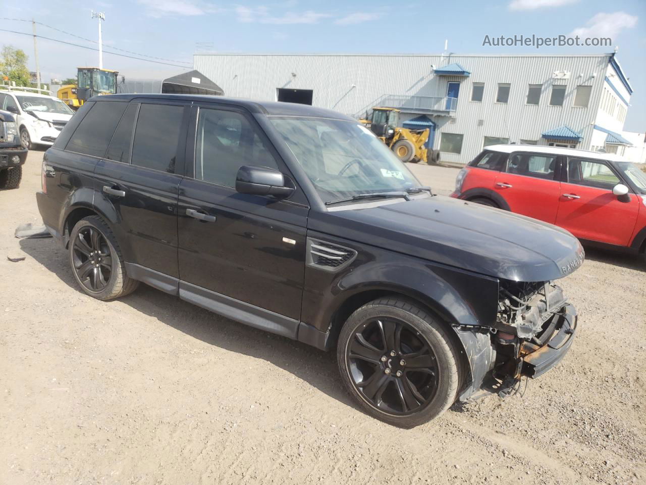 2011 Land Rover Range Rover Sport Lux Черный vin: SALSK2D40BA263669