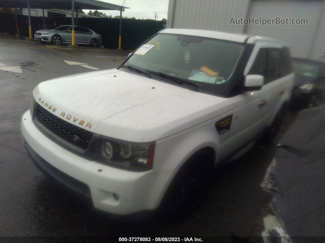 2011 Land Rover Range Rover Sport Hse Lux White vin: SALSK2D40BA264515