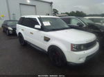 2011 Land Rover Range Rover Sport Hse Lux White vin: SALSK2D40BA264515