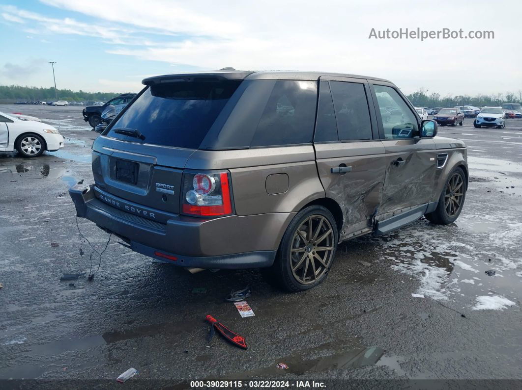 2011 Land Rover Range Rover Sport Hse Brown vin: SALSK2D40BA267592