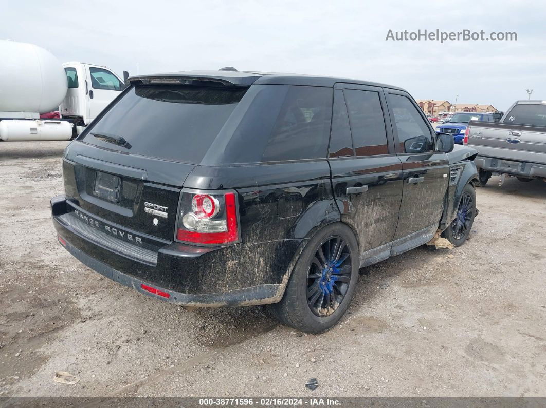 2011 Land Rover Range Rover Sport Hse Черный vin: SALSK2D40BA278205