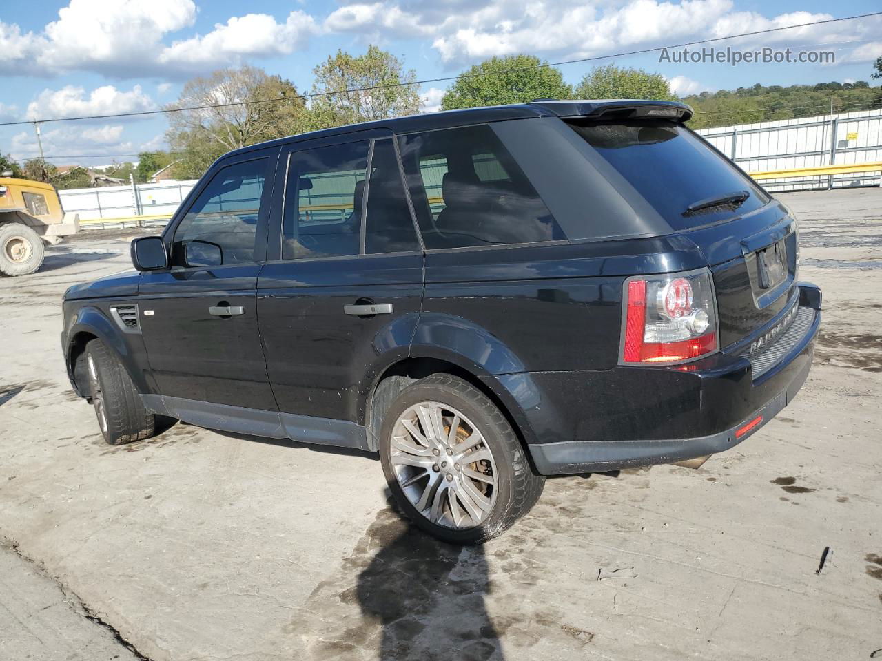 2011 Land Rover Range Rover Sport Lux Черный vin: SALSK2D40BA714681