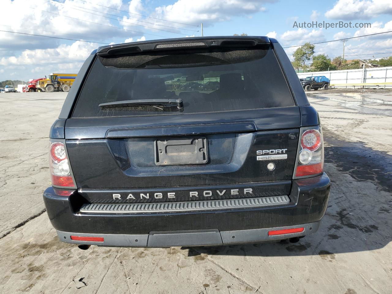 2011 Land Rover Range Rover Sport Lux Черный vin: SALSK2D40BA714681