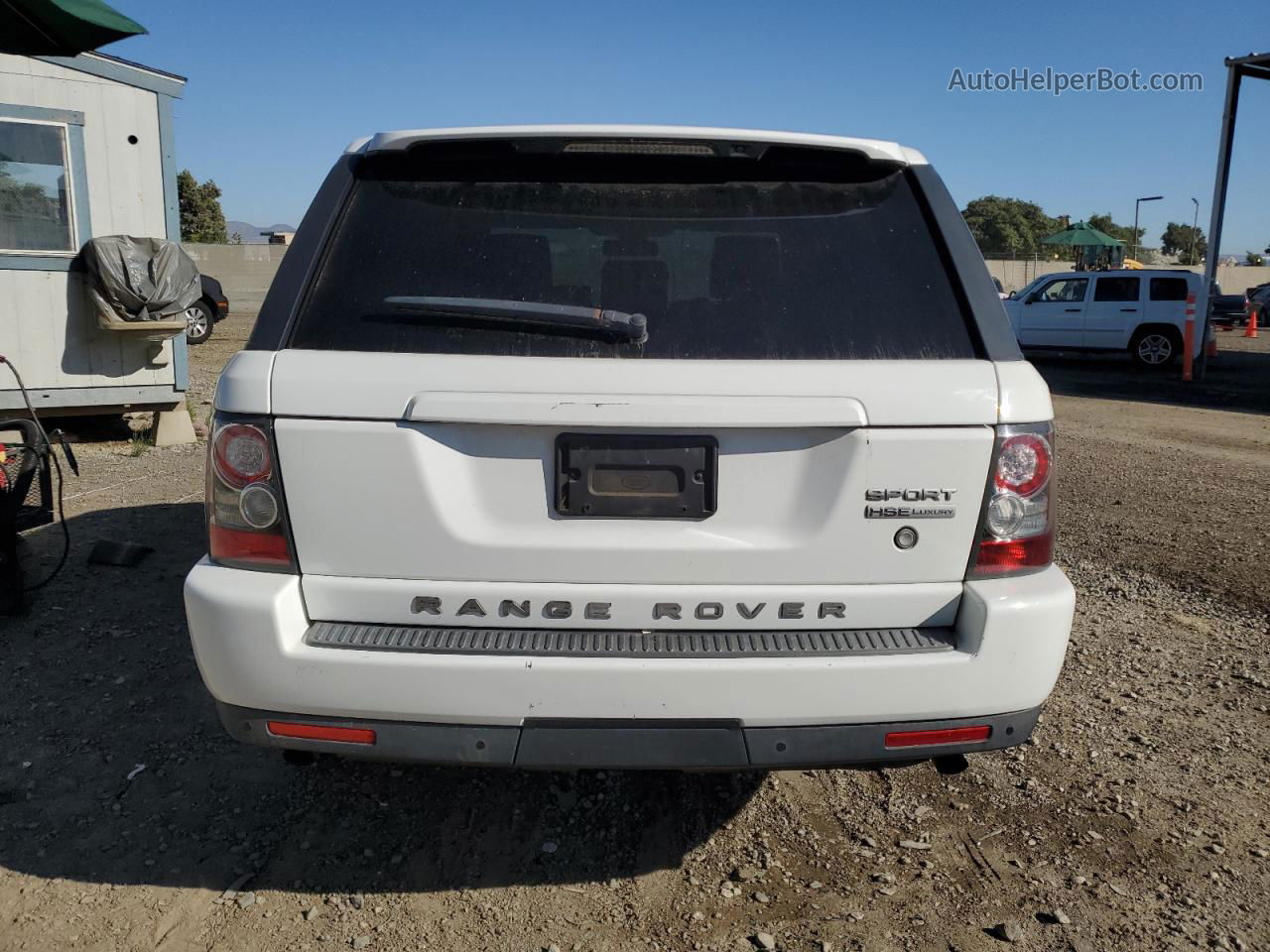 2011 Land Rover Range Rover Sport Lux White vin: SALSK2D41BA286507