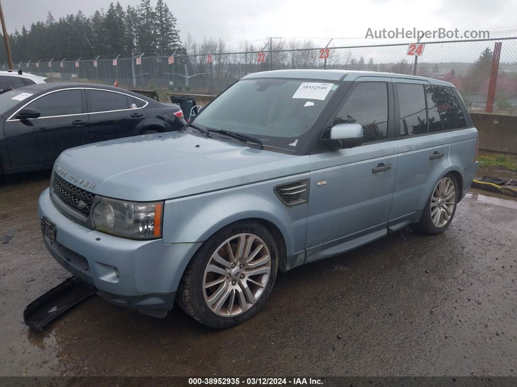 2011 Land Rover Range Rover Sport Hse Синий vin: SALSK2D41BA290301