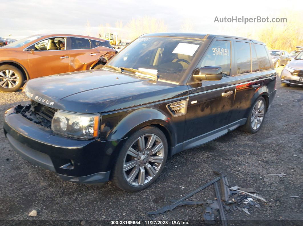 2011 Land Rover Range Rover Sport Hse Black vin: SALSK2D41BA706265