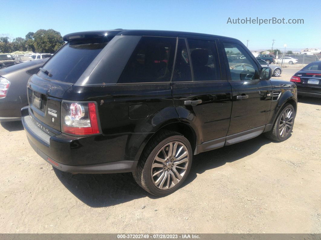 2011 Land Rover Range Rover Sport Hse Lux Black vin: SALSK2D42BA263320