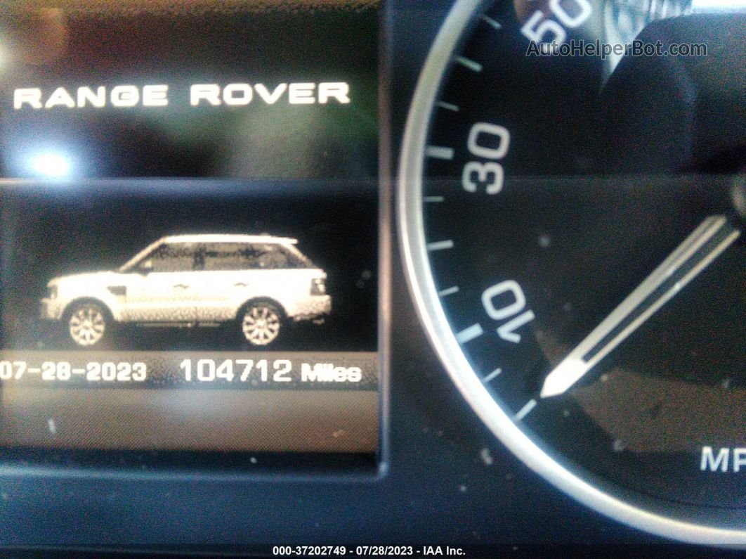 2011 Land Rover Range Rover Sport Hse Lux Черный vin: SALSK2D42BA263320
