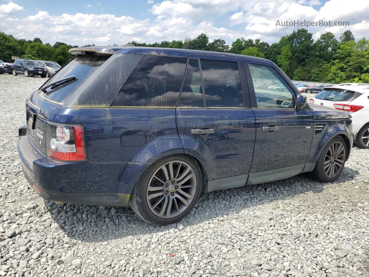 2011 Land Rover Range Rover Sport Lux Blue vin: SALSK2D42BA270087