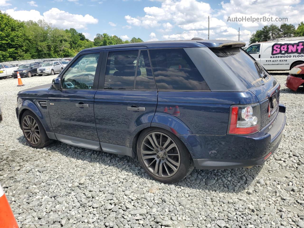 2011 Land Rover Range Rover Sport Lux Blue vin: SALSK2D42BA270087