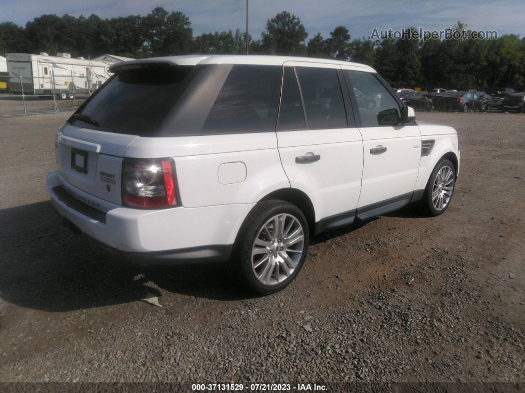 2011 Land Rover Range Rover Sport Hse Lux White vin: SALSK2D42BA716268