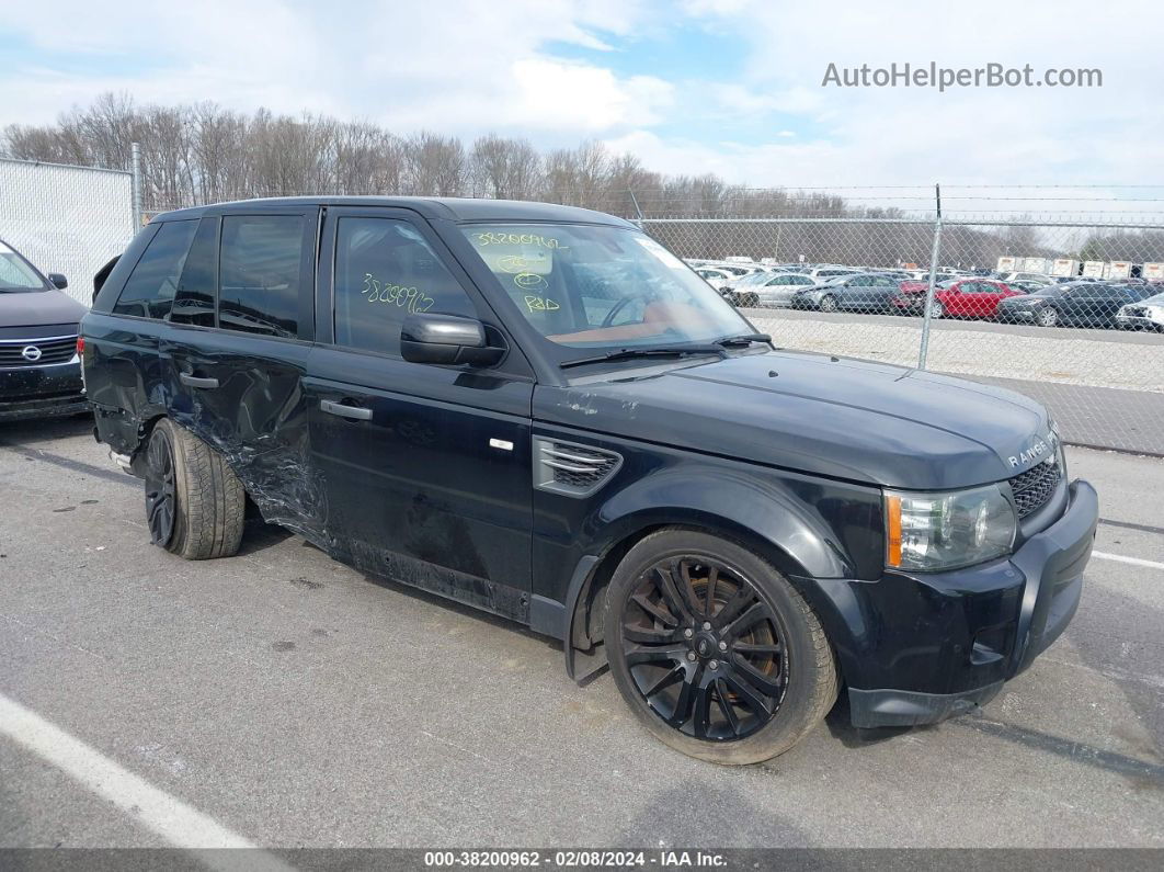 2011 Land Rover Range Rover Sport Hse Черный vin: SALSK2D43BA270275