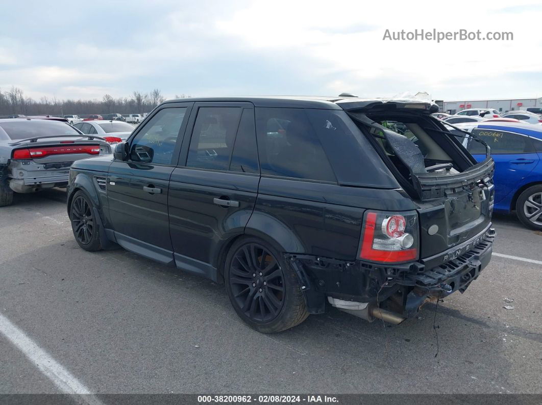 2011 Land Rover Range Rover Sport Hse Черный vin: SALSK2D43BA270275