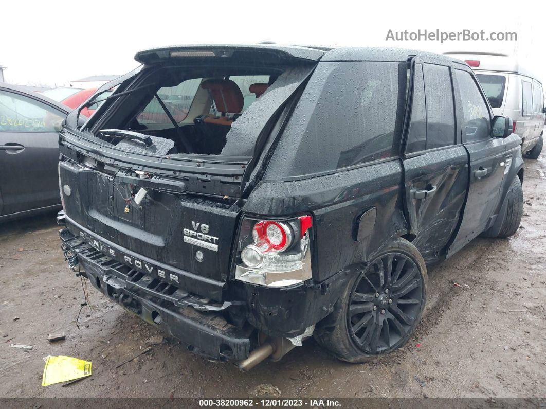 2011 Land Rover Range Rover Sport Hse Черный vin: SALSK2D43BA270275