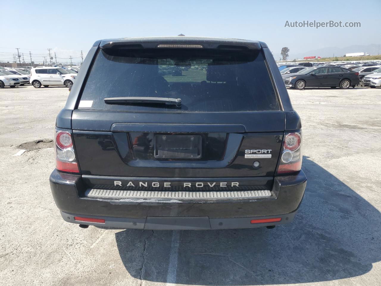 2011 Land Rover Range Rover Sport Lux Black vin: SALSK2D43BA270373