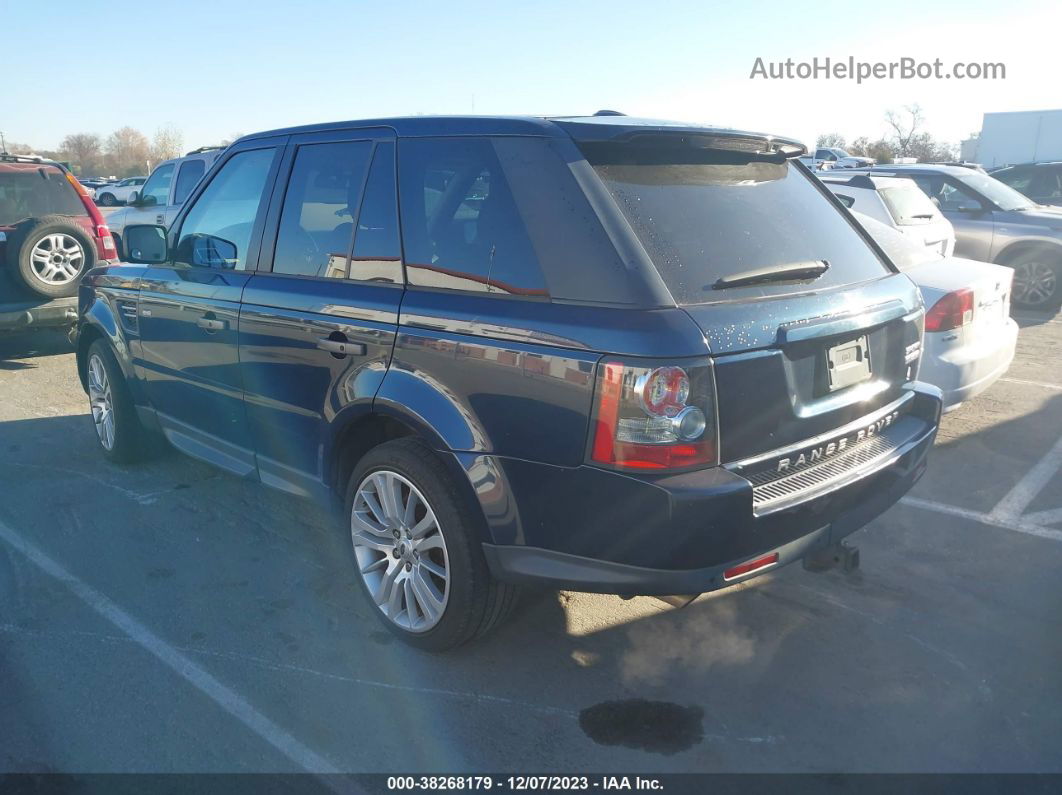 2011 Land Rover Range Rover Sport Hse Lux Blue vin: SALSK2D43BA289201