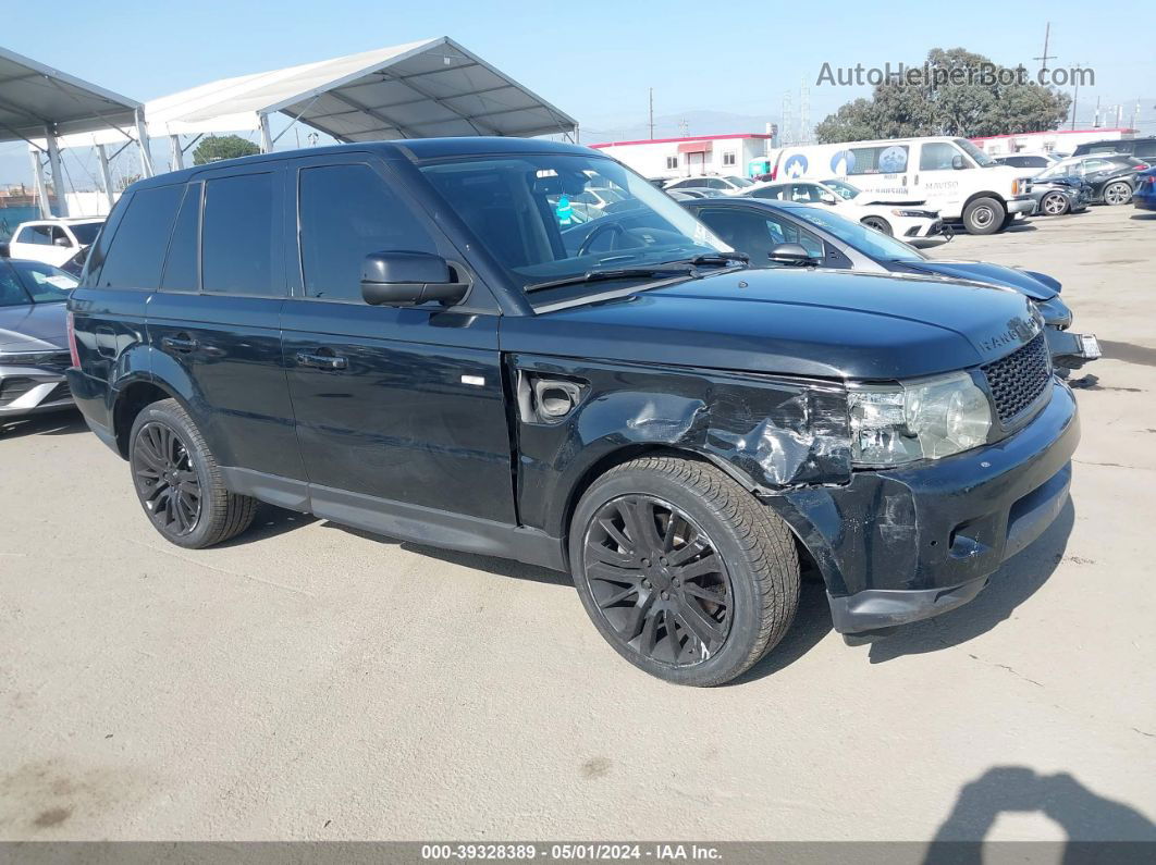 2011 Land Rover Range Rover Sport Hse Черный vin: SALSK2D43BA702475