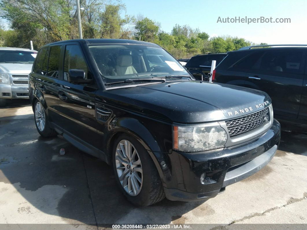 2011 Land Rover Range Rover Sport Hse Lux Black vin: SALSK2D43BA704405