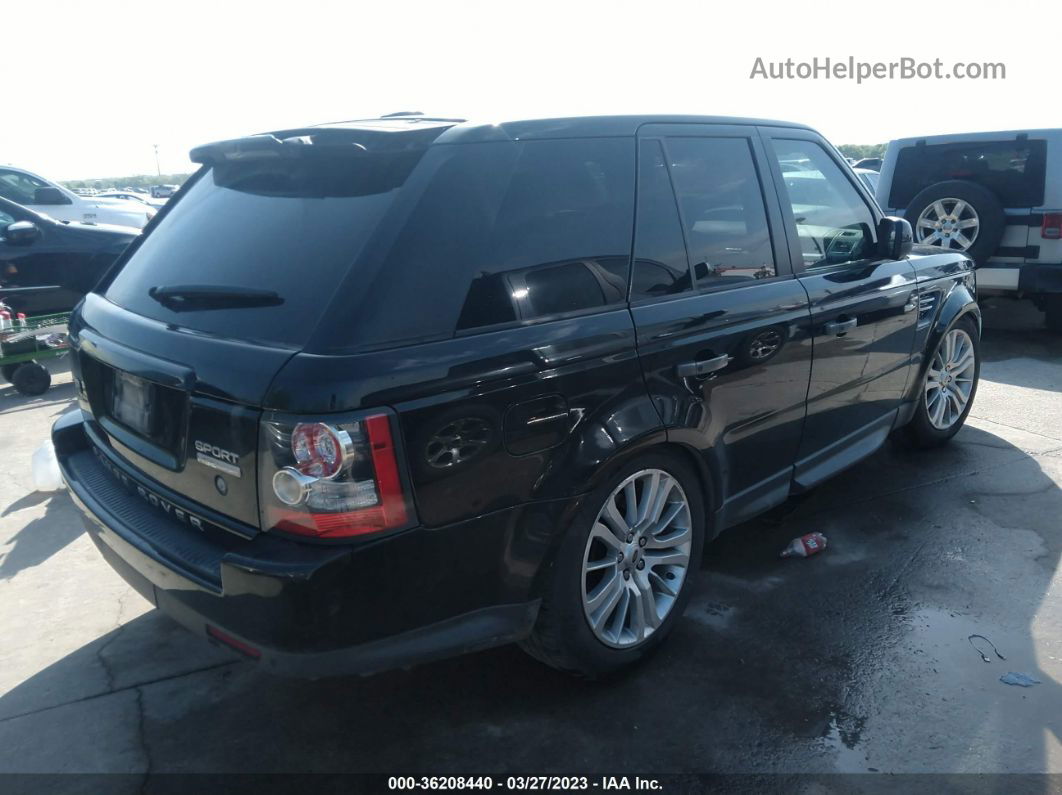 2011 Land Rover Range Rover Sport Hse Lux Black vin: SALSK2D43BA704405