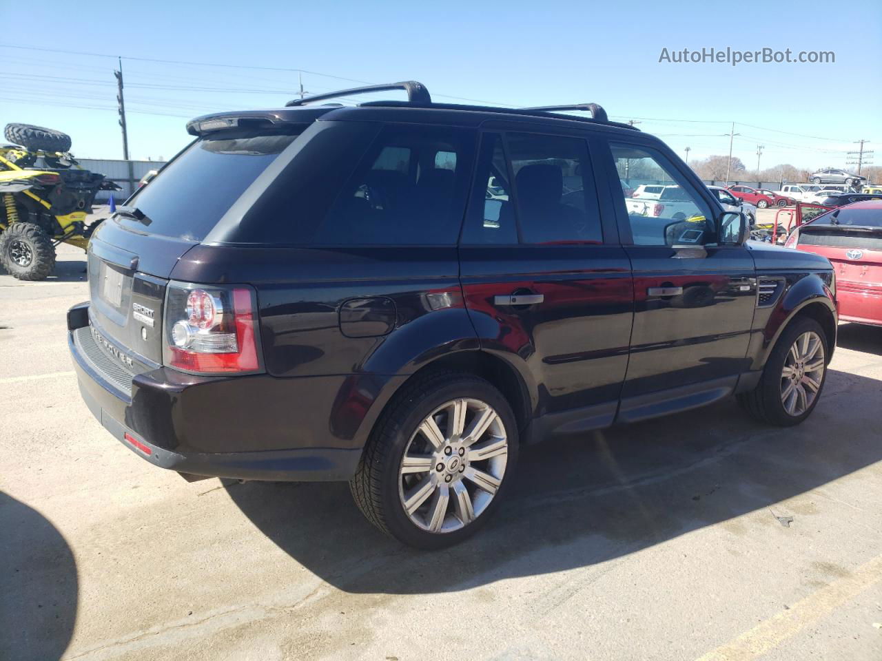 2011 Land Rover Range Rover Sport Lux Бордовый vin: SALSK2D43BA708440