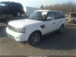 2011 Land Rover Range Rover Sport Hse White vin: SALSK2D44BA262525