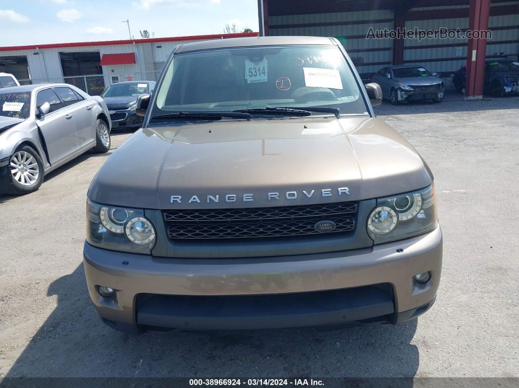 2011 Land Rover Range Rover Sport Hse Brown vin: SALSK2D44BA272729