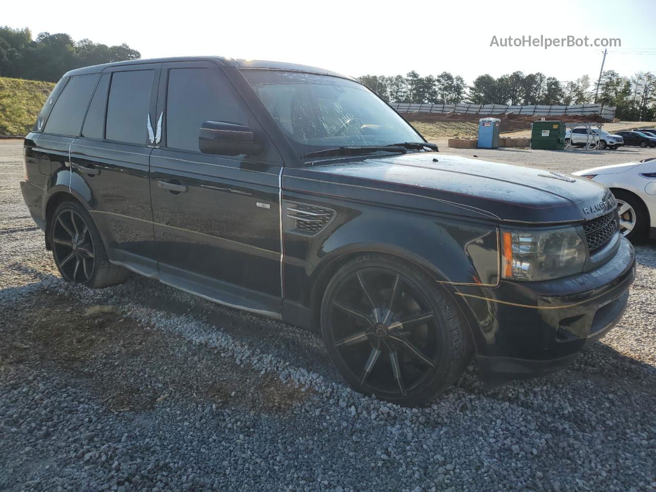 2011 Land Rover Range Rover Sport Lux Черный vin: SALSK2D44BA284802