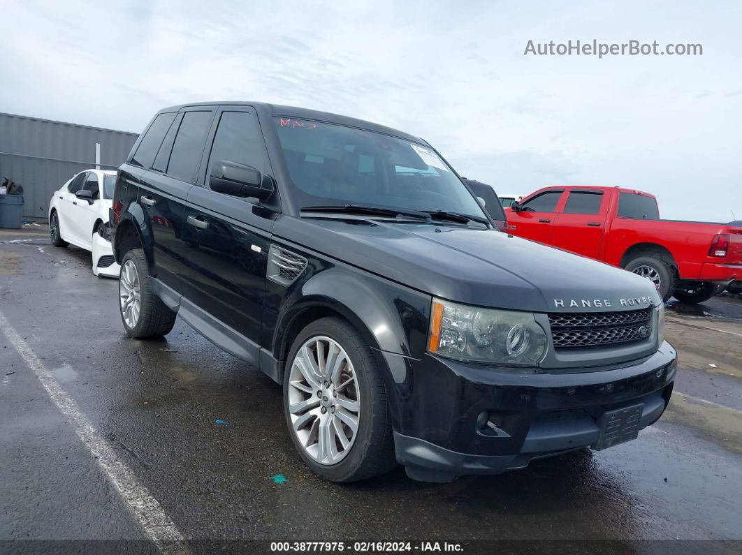 2011 Land Rover Range Rover Sport Hse Черный vin: SALSK2D44BA286985