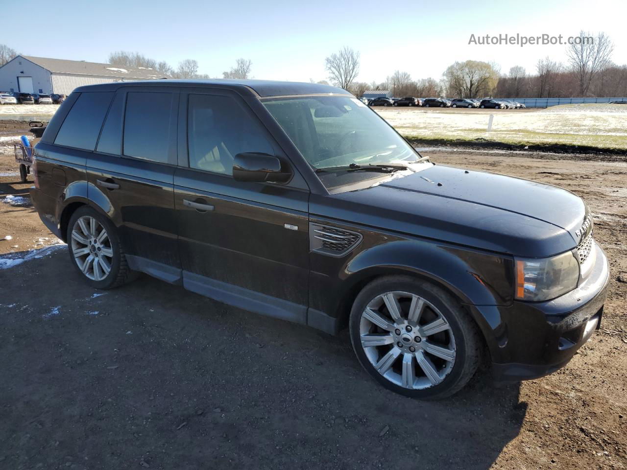 2011 Land Rover Range Rover Sport Lux Black vin: SALSK2D44BA292690