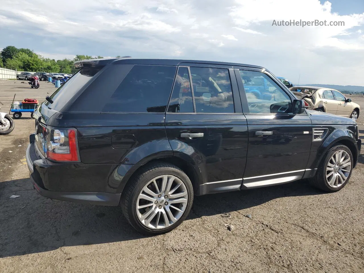 2011 Land Rover Range Rover Sport Lux Black vin: SALSK2D44BA299994