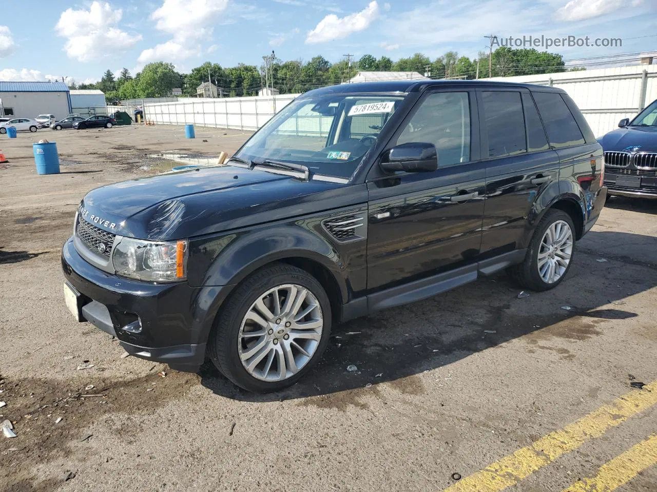 2011 Land Rover Range Rover Sport Lux Black vin: SALSK2D44BA299994