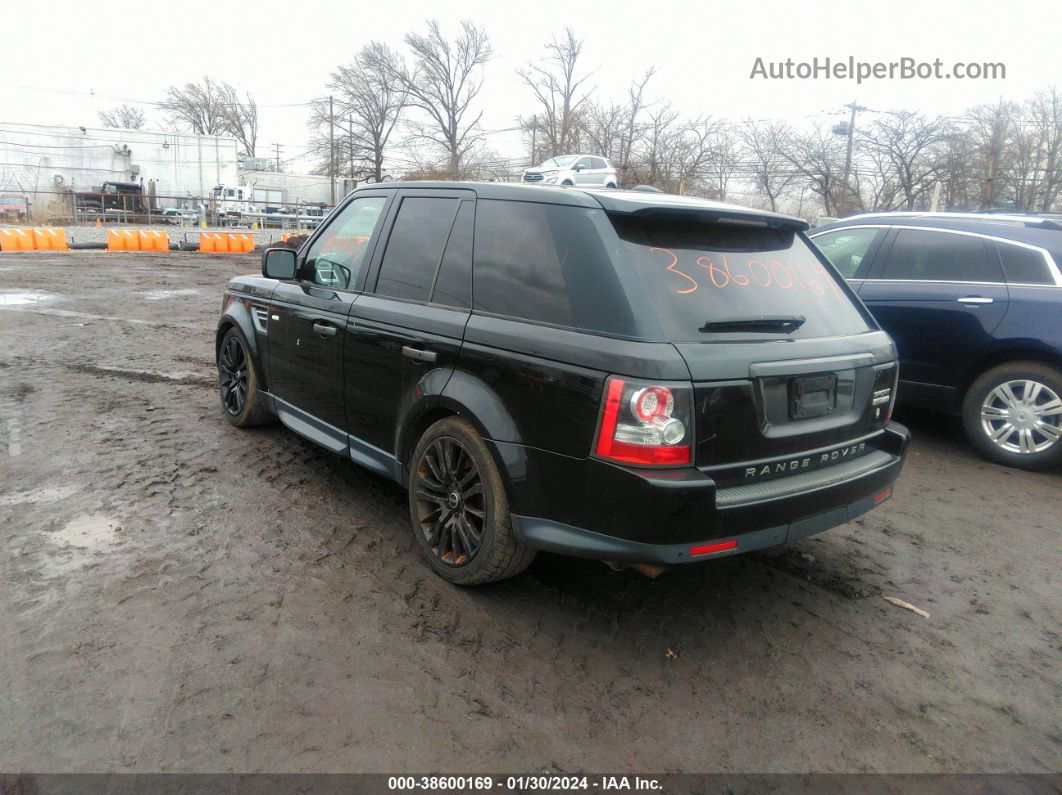 2011 Land Rover Range Rover Sport Hse Black vin: SALSK2D45BA278314