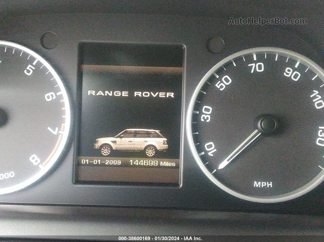 2011 Land Rover Range Rover Sport Hse Черный vin: SALSK2D45BA278314