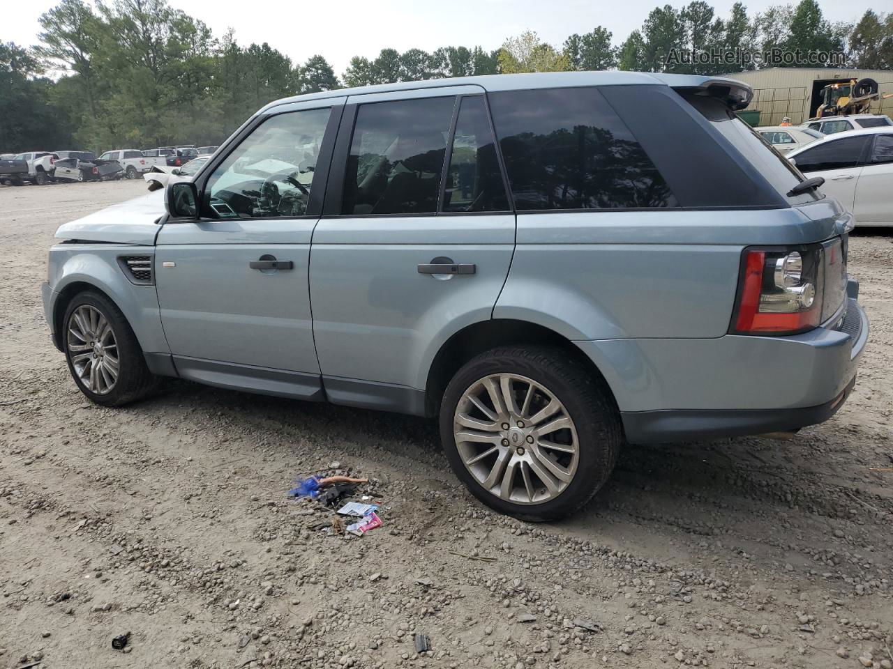 2011 Land Rover Range Rover Sport Lux Blue vin: SALSK2D45BA285375