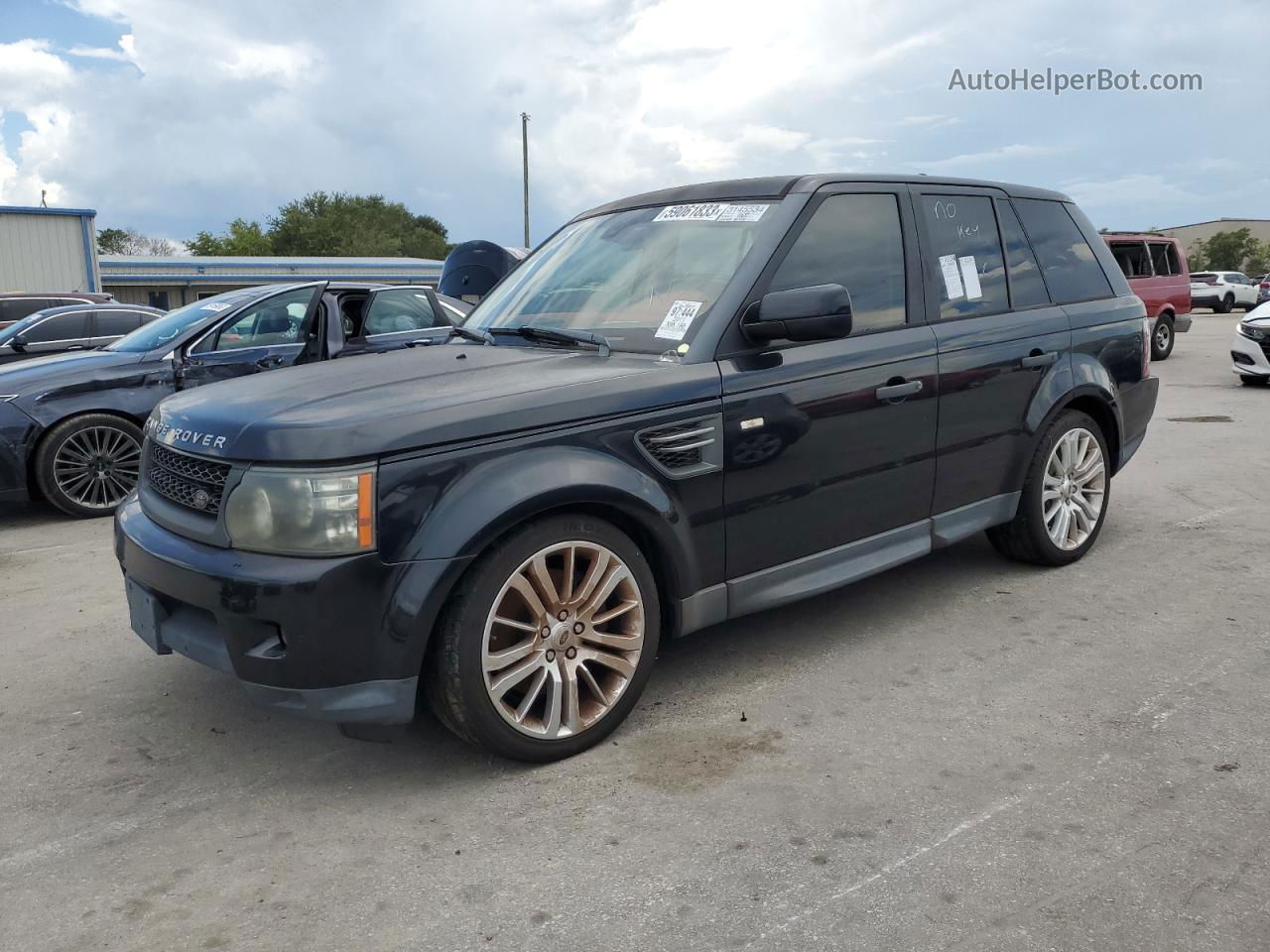 2011 Land Rover Range Rover Sport Lux Black vin: SALSK2D45BA710061