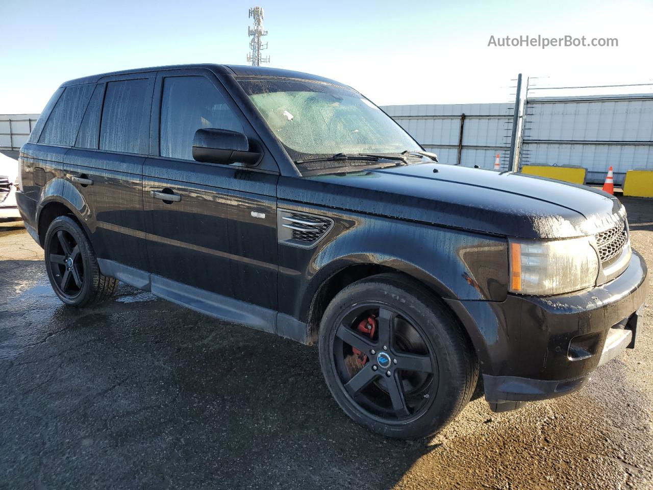 2011 Land Rover Range Rover Sport Lux Черный vin: SALSK2D46BA267855