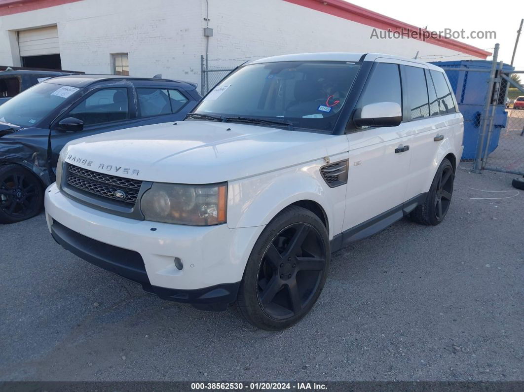 2011 Land Rover Range Rover Sport Hse White vin: SALSK2D46BA268486