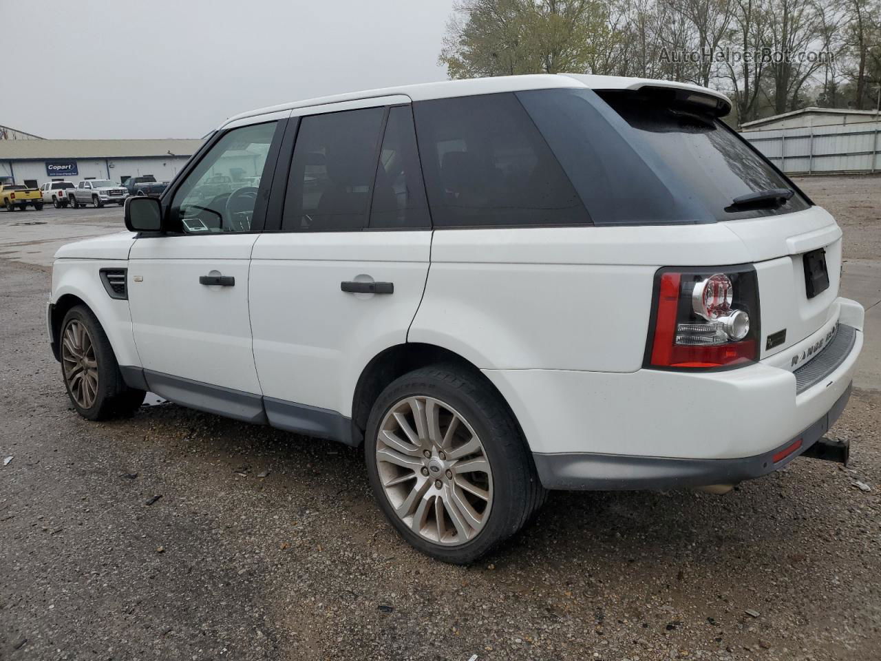 2011 Land Rover Range Rover Sport Lux White vin: SALSK2D46BA279939