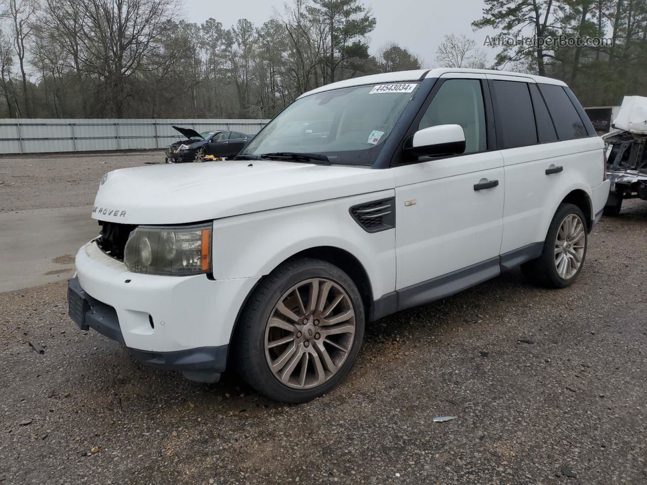 2011 Land Rover Range Rover Sport Lux White vin: SALSK2D46BA279939