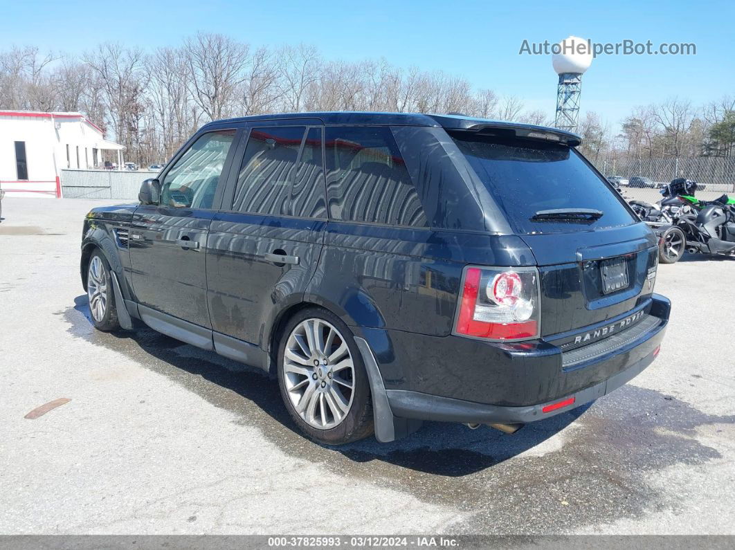 2011 Land Rover Range Rover Sport Hse Черный vin: SALSK2D46BA714197