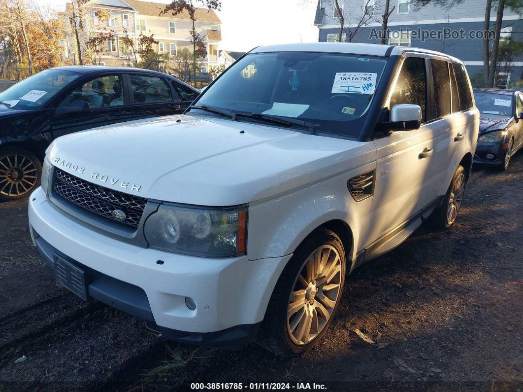 2011 Land Rover Range Rover Sport Hse White vin: SALSK2D46BA716368