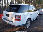 2011 Land Rover Range Rover Sport Hse White vin: SALSK2D46BA716368