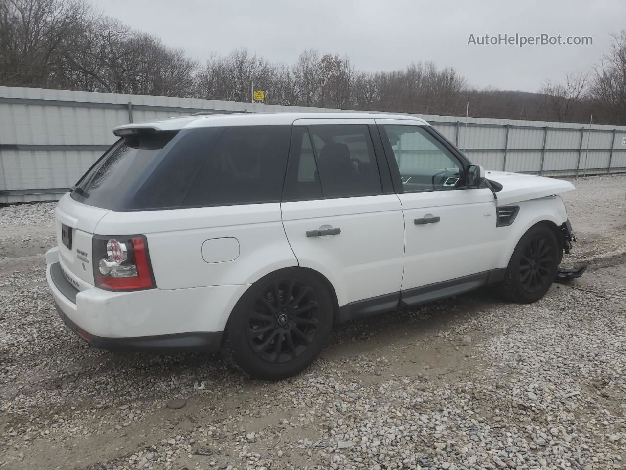 2011 Land Rover Range Rover Sport Lux White vin: SALSK2D47BA263653