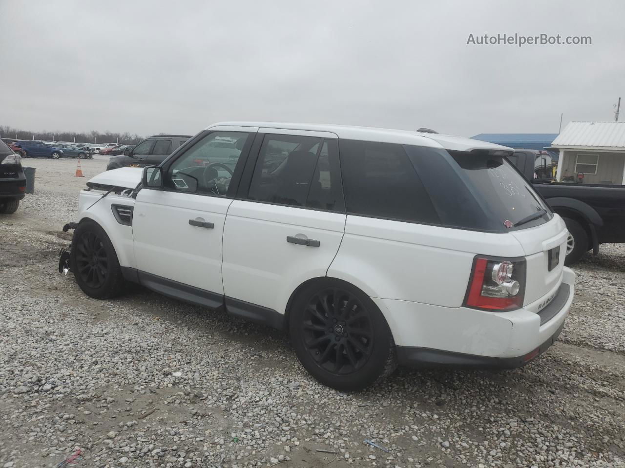 2011 Land Rover Range Rover Sport Lux White vin: SALSK2D47BA263653