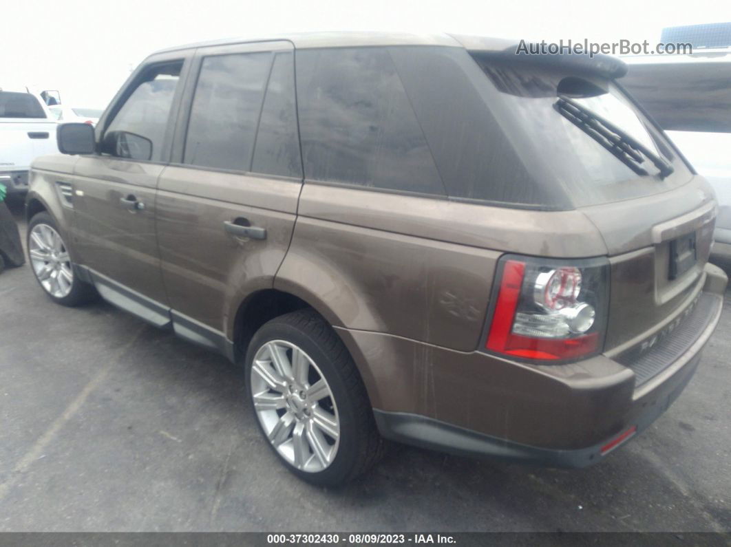 2011 Land Rover Range Rover Sport Hse Lux Brown vin: SALSK2D47BA265063