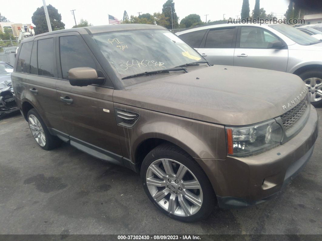 2011 Land Rover Range Rover Sport Hse Lux Brown vin: SALSK2D47BA265063