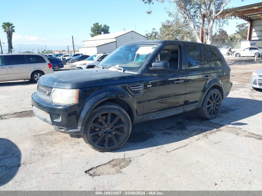 2011 Land Rover Range Rover Sport Hse Черный vin: SALSK2D47BA265130